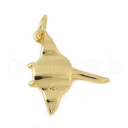 Brass Pendants KK-I276-62G-1