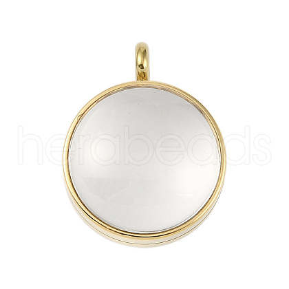 Ion Plating(IP) 304 Stainless Stee Locket Pendants STAS-S132-15G-03-1