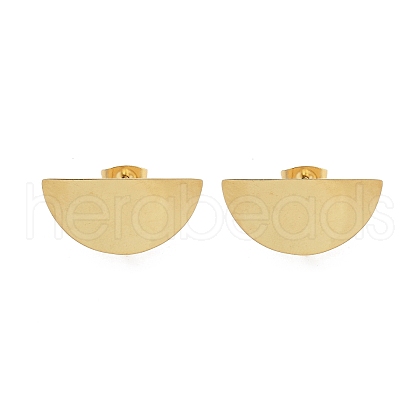 304 Stainless Steel Stud Earring Finding STAS-Z091-01G-01-1