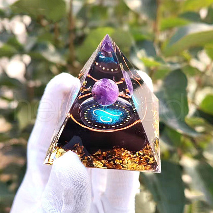 Orgonite Pyramid Resin Energy Generators PW-WG81790-07-1