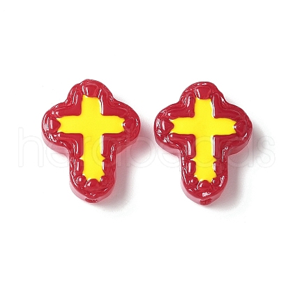 Handmade Lampwork Enamel Beads BLOW-D300-06N-1