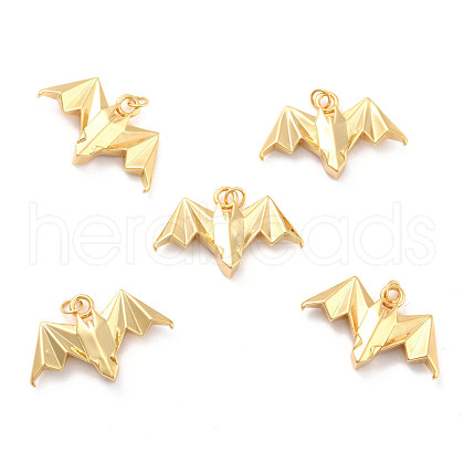 Rack Plating Brass Pendants KK-B052-06G-1