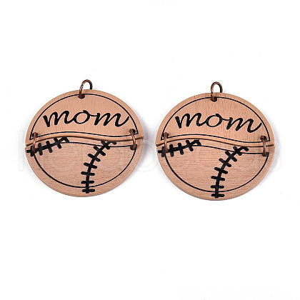 Wood Pendants FIND-N007-03F-1