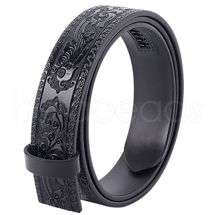 Cowhide Leather Men's Waist Belt Strap Accessories FIND-WH0111-498A-1