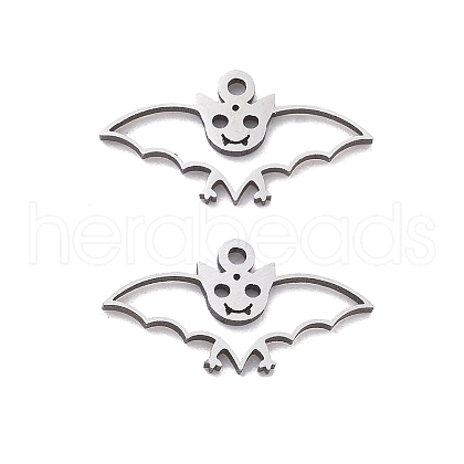 201 Stainless Steel Charms STAS-V001-12-1