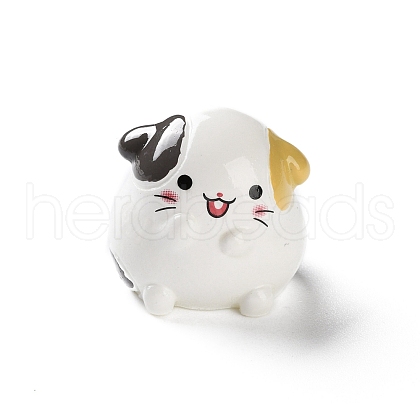 Resin Hamster Display Decoration AJEW-S037-06-05-1