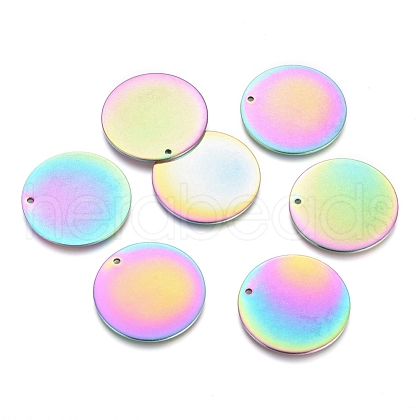 Ion Plating(IP) 304 Stainless Steel Pendants STAS-I124-03A-M-1