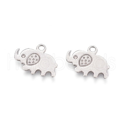 Tarnish Resistant 304 Stainless Steel Charms STAS-I123-07P-1