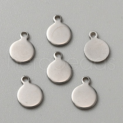 304 Stainless Steel Blank Charms STAS-WH0022-89C-P-1