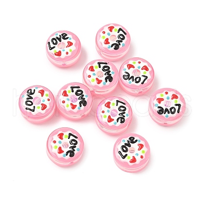 Handmade Lampwork Enamel Beads LAMP-U004-05A-01-1
