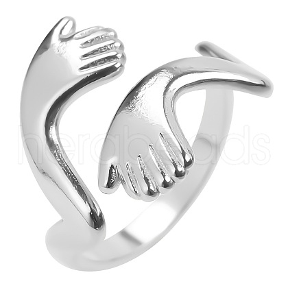 Vintage Stainless Steel Couple Rings YT5188-1-1