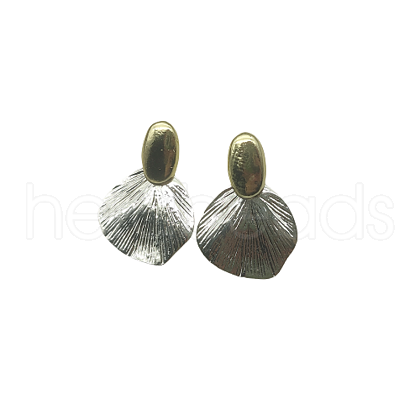 Silver Needle Silver Earrings Fashion Metal Earrings Simple Design Earrings TV7290-10-1