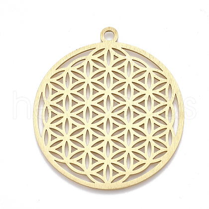 Aluminium Big Pendants ALUM-T001-19S-1