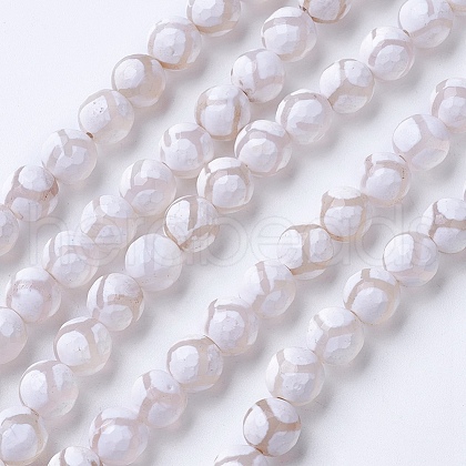 Natural Grade A Agate Beads Strands X-G-G752-04-6mm-1