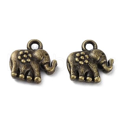 Tibetan Style Alloy Charms FIND-Q094-01AB-1