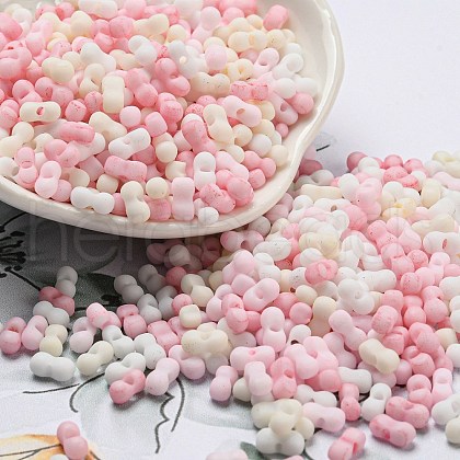 Macaron Color Opaque Frosted Glass Seed Beads X1-SEED-K009-12B-02-1