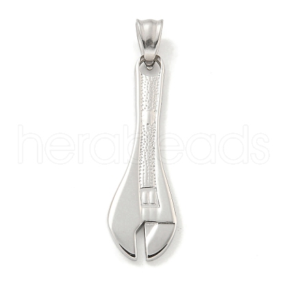Non-Tarnish 304 Stainless Steel Pendants STAS-C102-08P-1