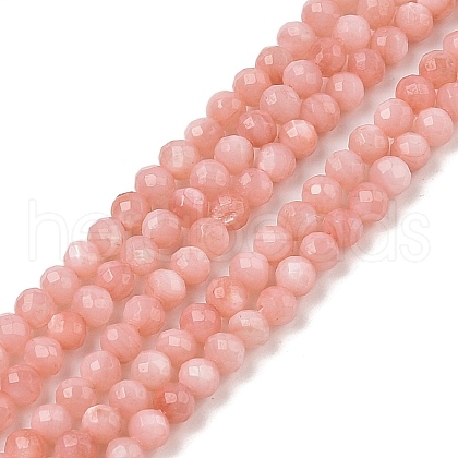 Natural Freshwater Shell Dyed Beads Strands SHEL-R100-12A-03-1