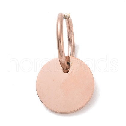 Ion Plating(IP) 304 Stainless Steel Manual Polishing Charms STAS-G276-02RG-1