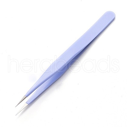 Tarnish Resistant Stainless Steel Beading Tweezers TOOL-F006-22A-1