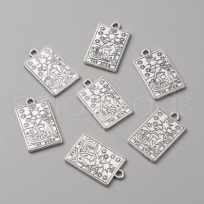 Zinc Tibetan Style Alloy Pendants FIND-WH0116-78AS-01-1