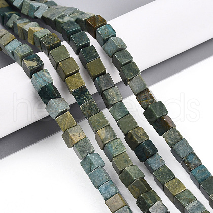 Natural Shoushan Jade Beads Strands G-T140-48A-1