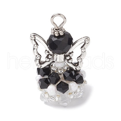Glass Pendants PALLOY-MZ00665-01-1