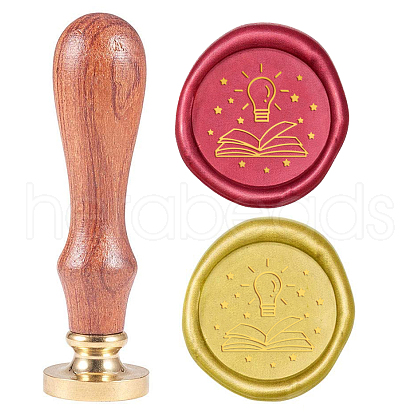 Wax Seal Stamp Set AJEW-WH0131-442-1