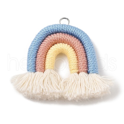 Polypropylene Pendants HJEW-P019-02C-P02-1