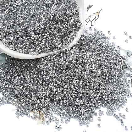 Transparent Inside Colours Glass Seed Beads X1-SEED-H003-04D-1