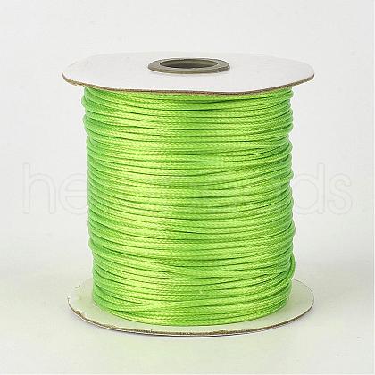 Eco-Friendly Korean Waxed Polyester Cord YC-P002-1mm-1101-1