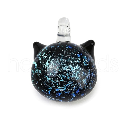 Handmade Lampwork Pendants LAMP-Q005-05A-02-1