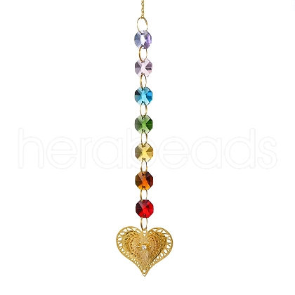 Iron Hanging Ornaments AJEW-H154-04D-1