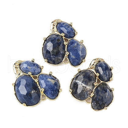 Natural Sodalite Links connectors G-E526-28J-1