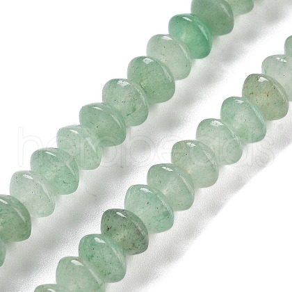 Natural Green Aventurine Beads Strands G-P559-A13-01-1