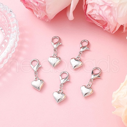 5Pcs Alloy Pendant Decorations HJEW-JM03191-1