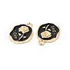 Alloy Enamel Pendants ENAM-C005-10G-02-3