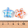 UV Plating Opaque Acrylic Beads MACR-N018-02-3