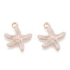 Alloy Enamel Pendants ENAM-T009-60C-RS-2