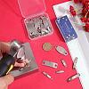 SUNNYCLUE 42Pcs 7 Styles 201 & 304 Stainless Steel Links/Connectors FIND-SC0011-50-3