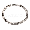Tarnish Resistant 201 Stainless Steel Mariner Link Chain Bracelets BJEW-B078-53P-1