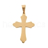304 Stainless Steel Pendants STAS-G346-50G-1