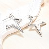 Non-Tarnish 304 Stainless Steel Stud Earrings for Women STAS-D084-25P-1