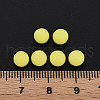 Opaque Acrylic Beads PAB702Y-B01-01-4