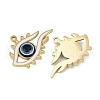 304 Stainless Steel Enamel Pendants STAS-L290-07G-2