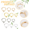  24Pcs 12 Styles Brass Huggie Hoop Earring Findings FIND-NB0004-54-5