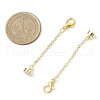 3Pcs 3 Styles Brass Magnetic Clasps AJEW-JB01295-3
