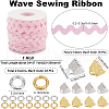 Gorgecraft 1 Strand Wave Bending Fringe Trim FIND-GF0006-65G-2