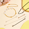 20Pcs 20 Styles Iron Curb Chain Extender FIND-PH01467-5