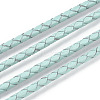 Braided Cowhide Leather Cord NWIR-N005-01F-4mm-3